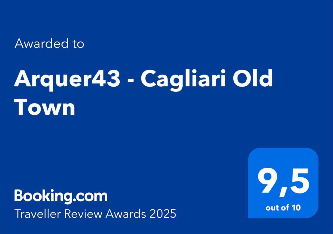 Arquer43 - Cagliari Old Town - Appartamento 1 Camera Da Letto - 4 Persone מראה חיצוני תמונה